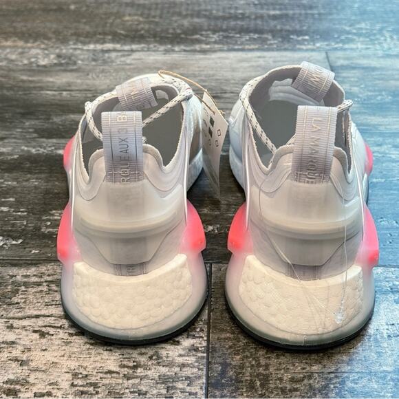 Adidas Shoes Sneakers Mens Size 10 NMD_V3 Originals Running White Red GX2089 NWT - Picture 5 of 12